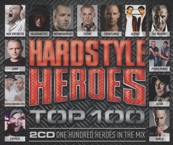 Hardstyle Heroes Top 100 (CD)