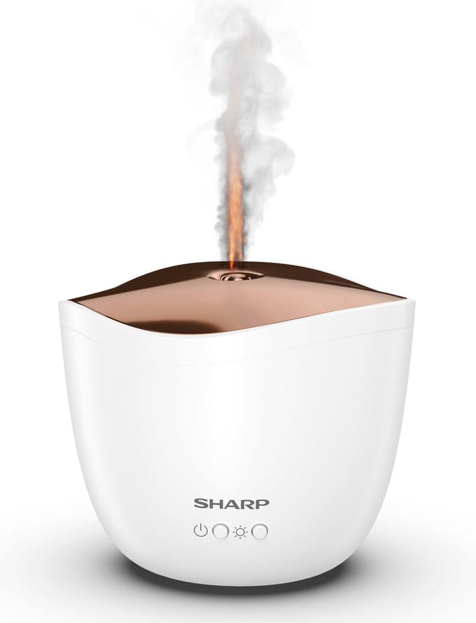 Sharp DF-A1E-W Ultrasone geurverspreider - wit - <27dB - 200ml