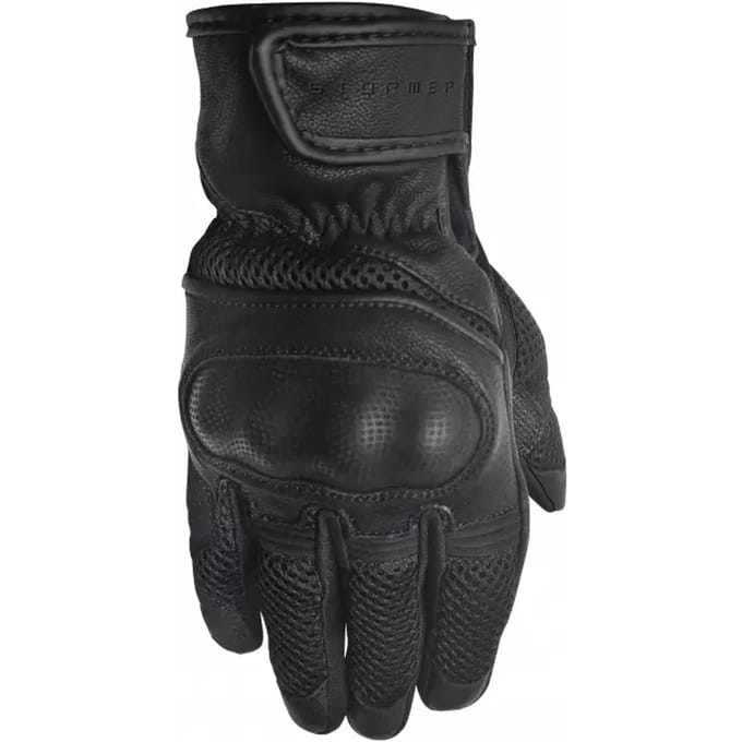 Zomer lederen motorhandschoenen Stormer Cool
