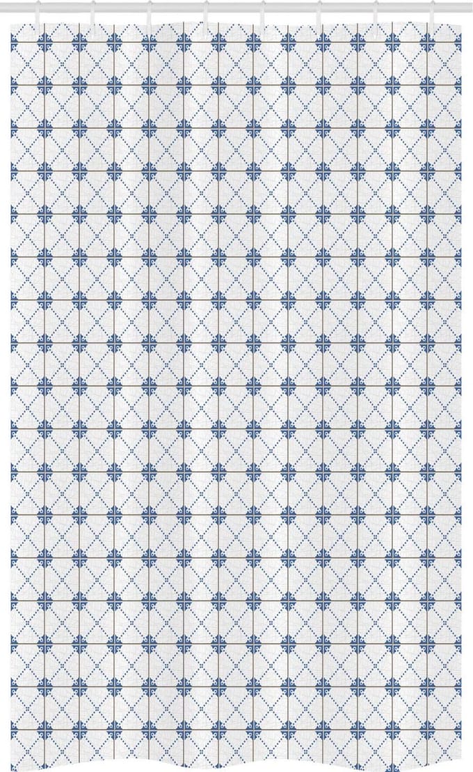 ABAKUHAUS stall_74312 – douchegordijn – 120x180 cm – modern kunstwerk, polyester