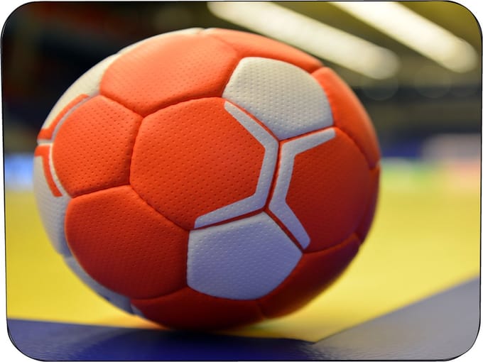 Muismat Handbal - 25x19x0.5cm - rubbere muismat