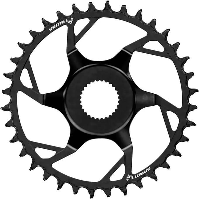 Sram T-type Cl55 Bosch Generation 4 Dm Kettingblad Zilver 38t