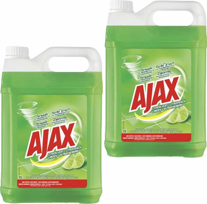 Ajax Allesreiniger - Limoen - 2 x 5L