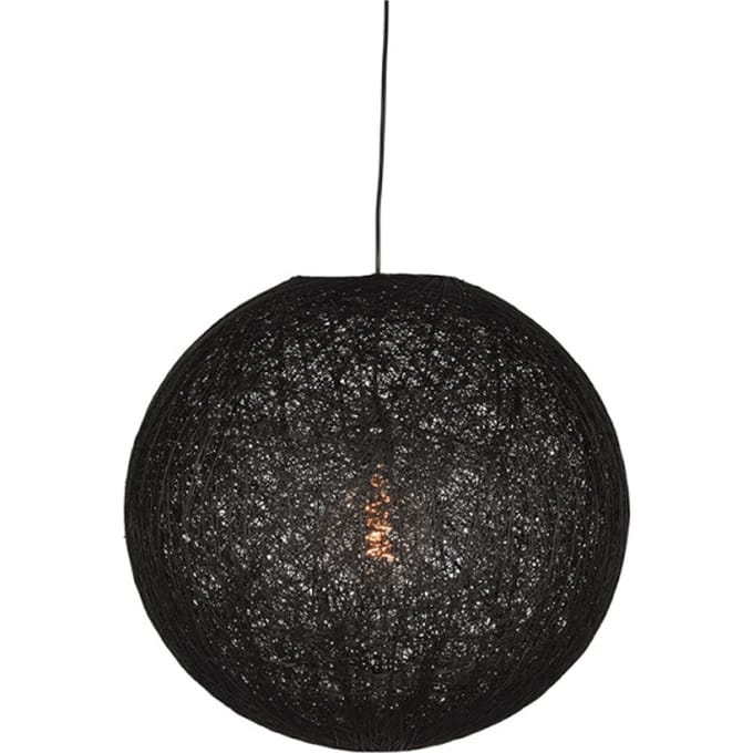 LABEL51 - Hanglamp Twist - Zwart - 45x45x45cm