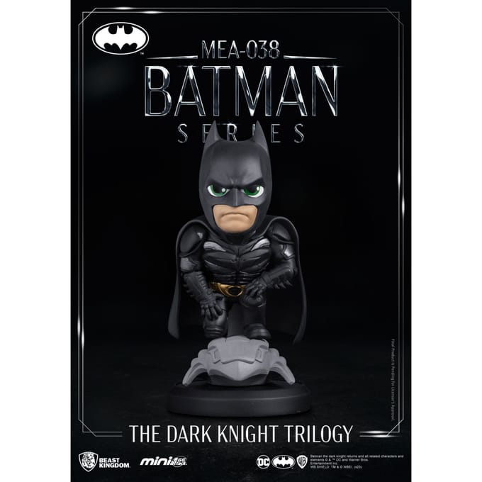 Beast Kingdom Toys DC Comics Mini Egg Attack Figure The Dark Knight Trilogy Batman 8 cm Mini-Figuur
