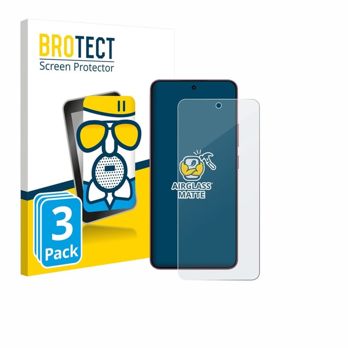 BROTECT - Screenprotector voor realme P4 5G - Folie Beschermfolie Beschermglas matte 3 Stuks