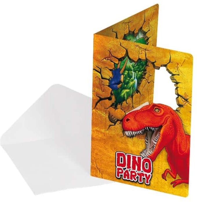 Folat - Uitnodigingen Dino / 6