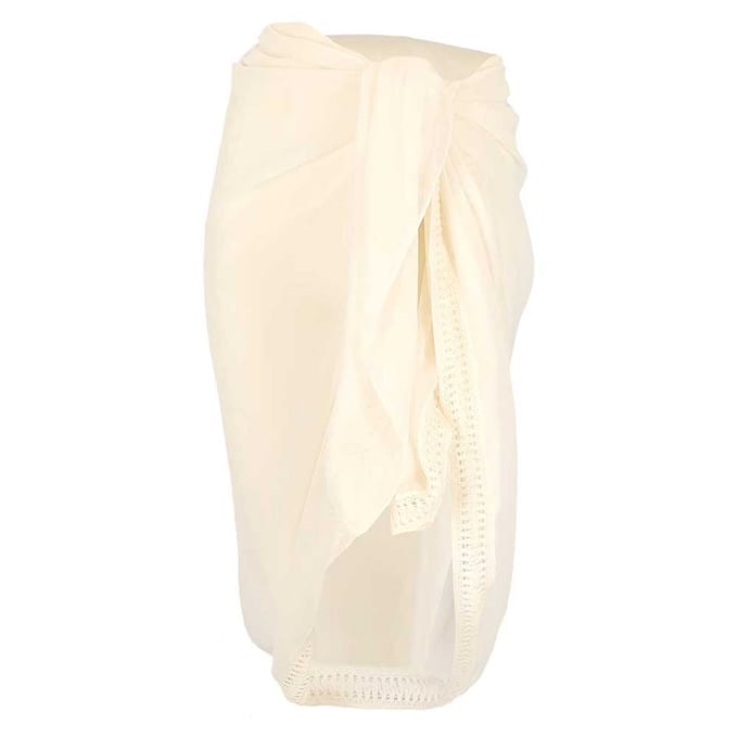 Omslagdoek - Pareo Dames - One Size (kopie) - One size / Offwhite