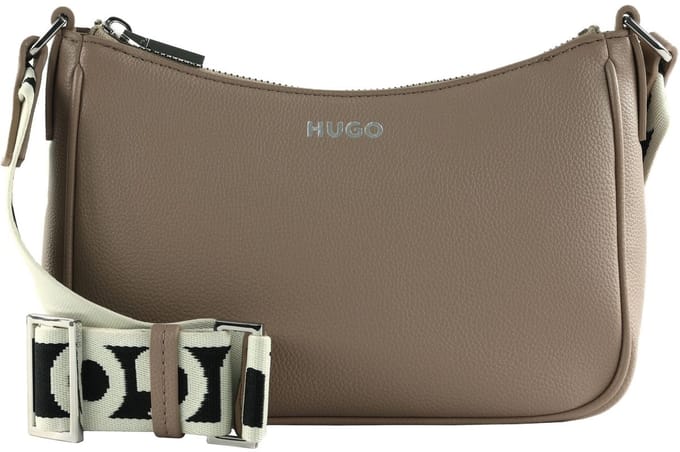 HUGO Schoudertas Bel Crossbody Bag Beige