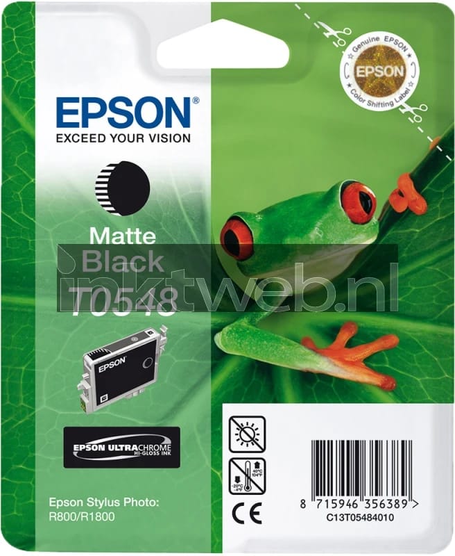 Epson T0548 mat zwart (Origineel)