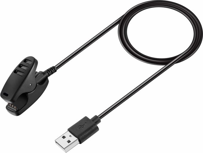 Oplader geschikt voor Suunto 5 - Strap-it Oplaadkabel - charger - lader