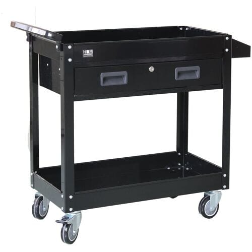 HBM gereedschapstrolley 90 cm, zwart