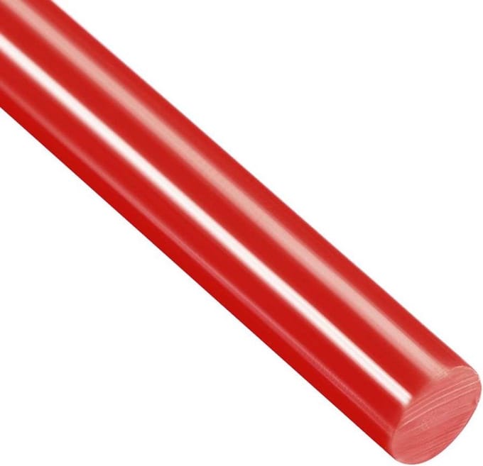 Lijmpistool Sticks - Hete Lijm - Knutselprojecten Afdichten - Brede Compatibiliteit - 10 Stuks 250mm - Rood