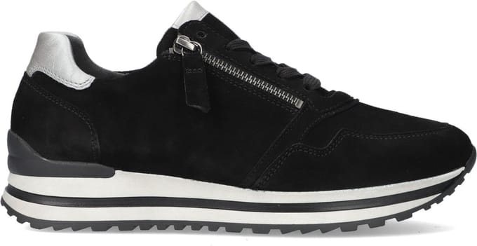 Gabor 96.528 Dames Sneakers - Zwart - Maat 40.5