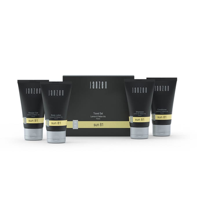Janzen Sun 81 Travel Set Lemon & Yellow Iris