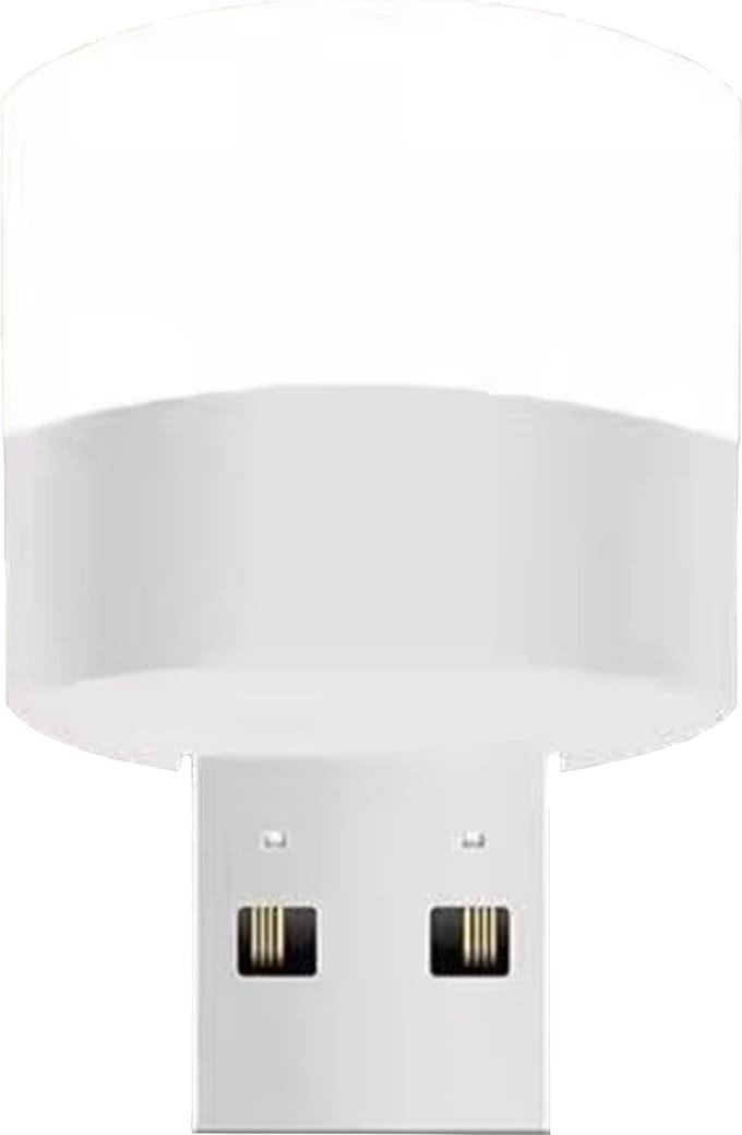 Ibley Mini USB-A LED Nachtlamp – Koel Wit – 3000K – Compact & Energiezuinig