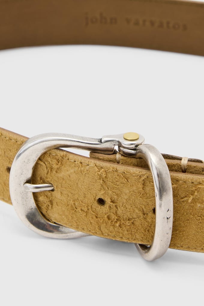 John Varvatos 36mm - Filmore Guitar Hinge Classic Clay Brown Größe: W30 | Gürtel Outlet | Herren | Braun