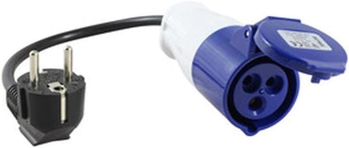 Verlengstekker Bus naar Schuko - Stroomkabel Adapter - Apparaten Aansluiten - Industriële Cetac Aansluiting