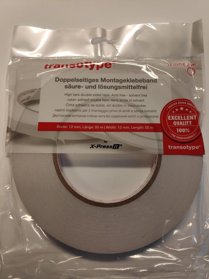 Transotype - X-Press It Double Sided Tape 12mm