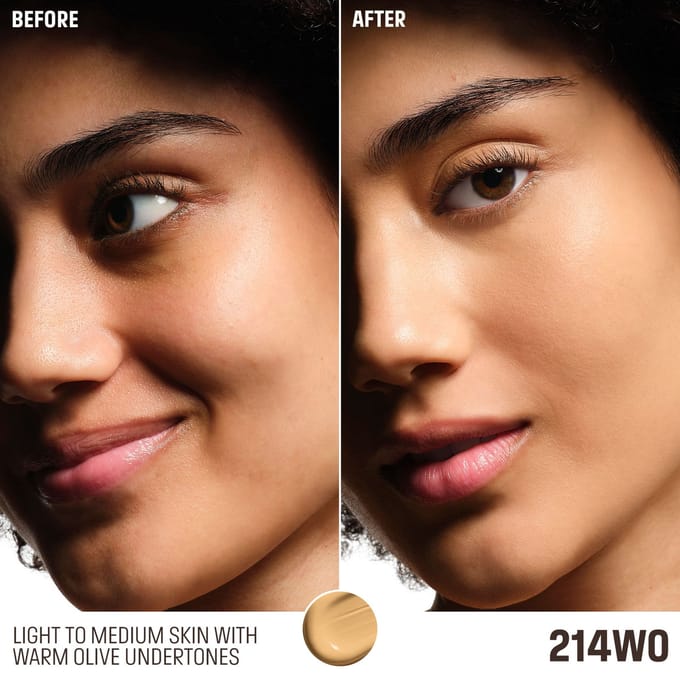MAKE UP FOR EVER HD Skin Perfecting & Balancing Foundation (Various Shades) - 214WO Sand