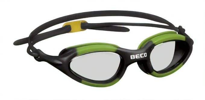 BECO Zwembril Atlanta Polycarbonaat Unisex Zwart/groen