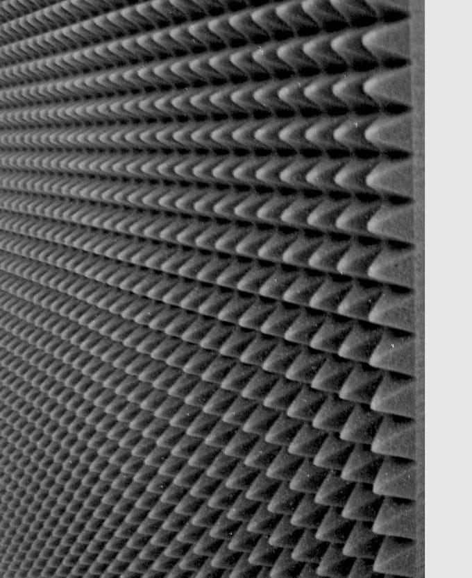 10 Akoestische Geluidsisolerende Panelen Schuim Rubber Schuim 100x100x3cm voor 10m²