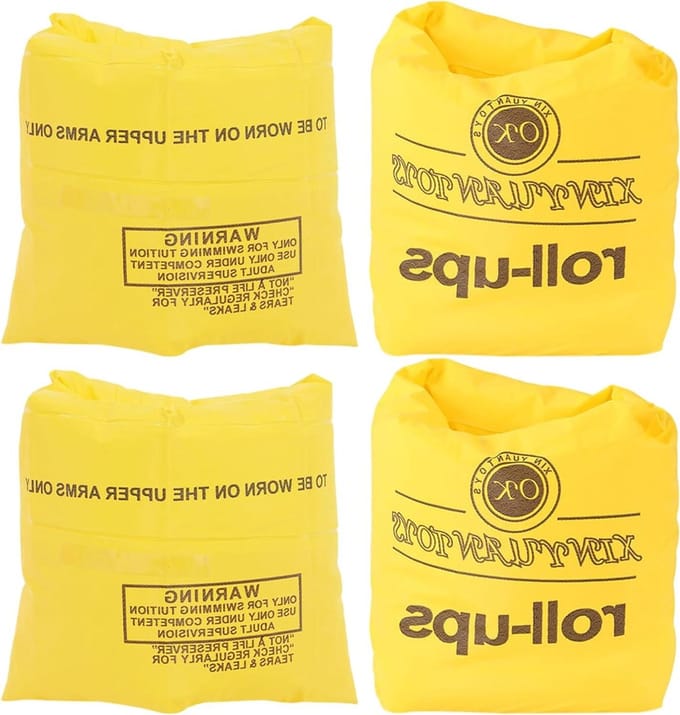 Arm Floaties - Zwembandjes - Veilig Zwemmen - Dubbel Drijfvermogen - 2 Paar - Blauw
