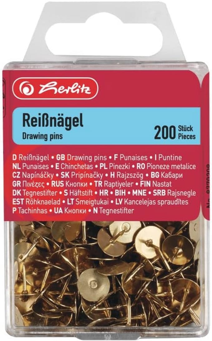 Punaise Koperkleur - 200 Stuks