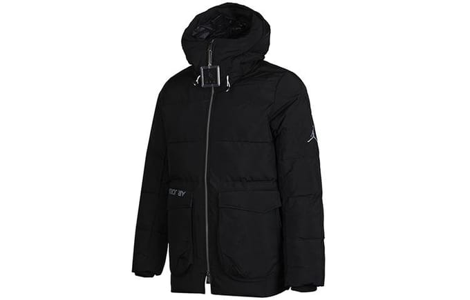 Jordan Donsjassen Heren Zwart M black