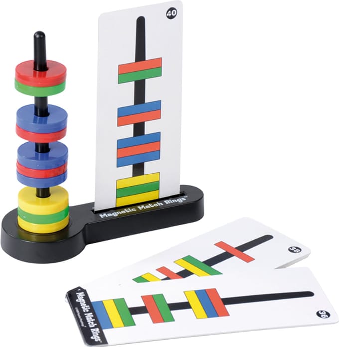 Eduplay magnetisch speelgoed Hover rings educatief spel multicolor.