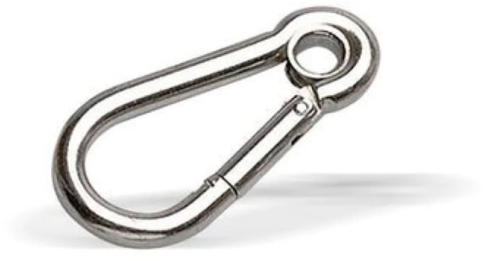 Pike N Bass Inox Guide-karabijnhaak 10 Mm Zilver