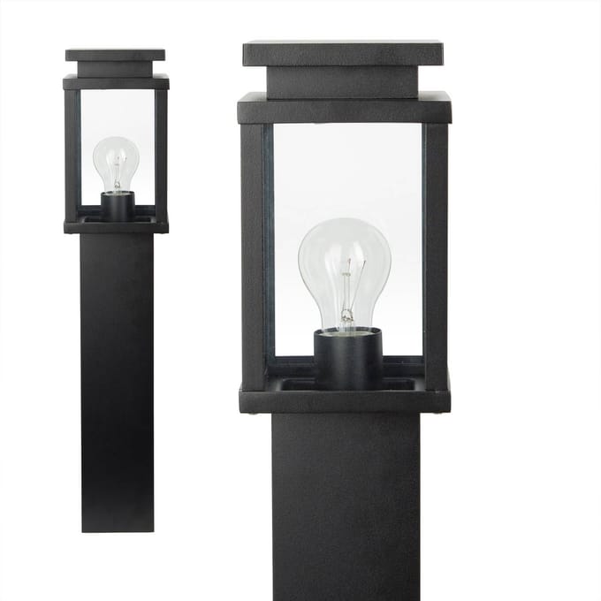 KS Verlichting - Jersey - Tuinlamp - 60 cm - Aluminium - E27 - Luxe uitstraling - Modern - Zwart