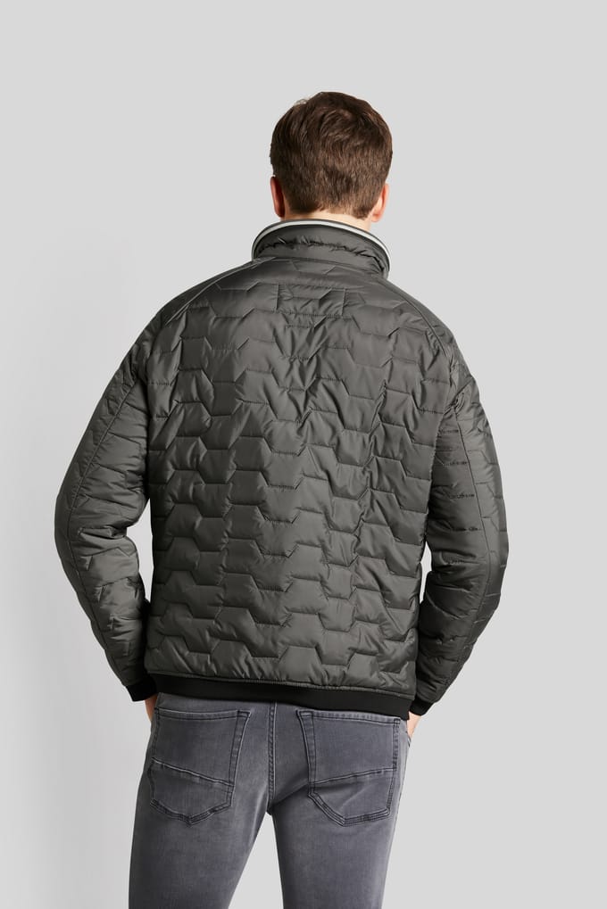 Bugatti Herren Blouson met moderne opstaande kraag