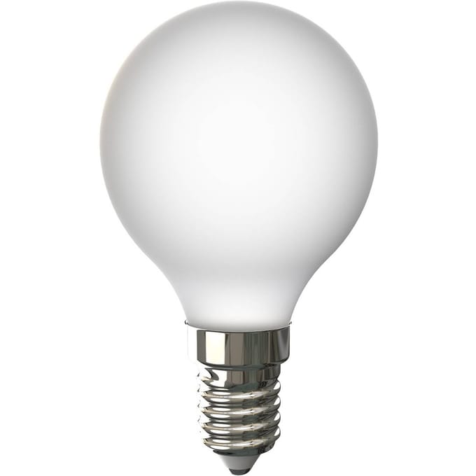 Arcchio LED lamp, E14, G45, 4W, 2700K, porselein