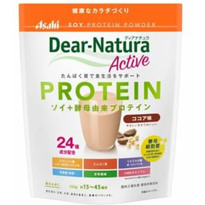 Dear-Natura Active Soy Protein Powder Cocoa Flavor - 360g
