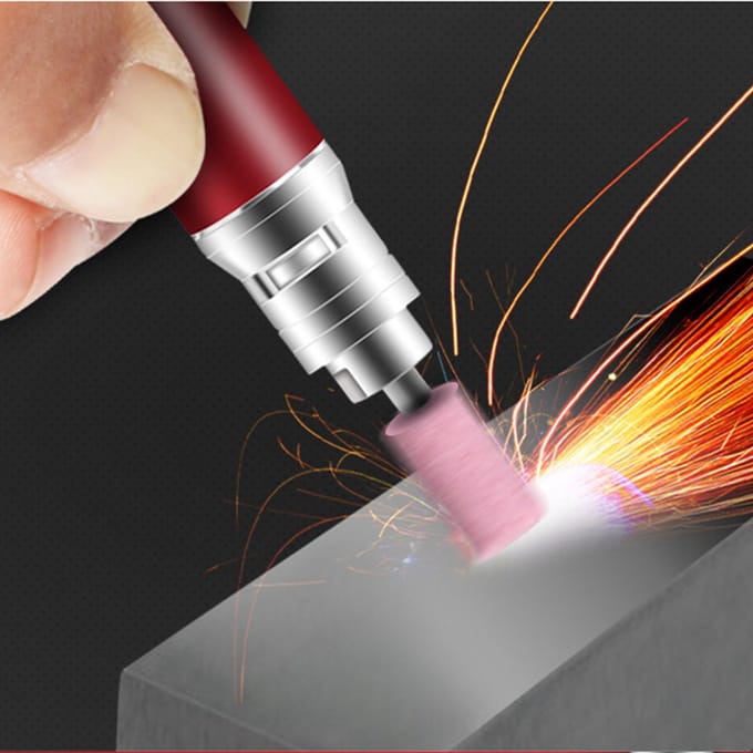 Lucht aangedreven Potloodslijper Set Hoge Snelheid Mini Verstelbaar Multifunctioneel Micro Potlood Dremel