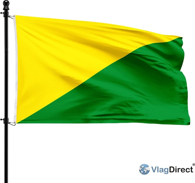 Gemeente La Bruyère vlag - 90 x 150 cm.