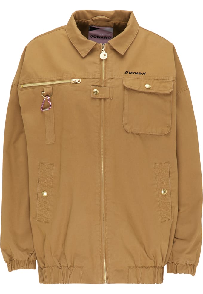 Mymo Utility Blouson Dames donker zand