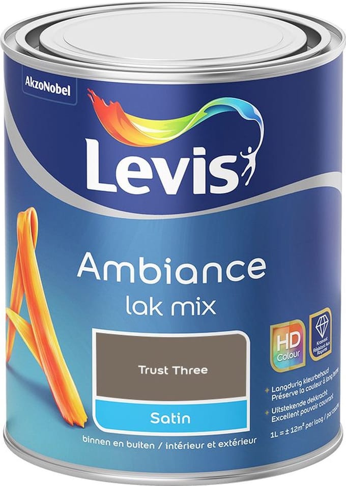 Levis - Ambiance Lak Satin Mix - Trust Three - Mengverf - 1 L