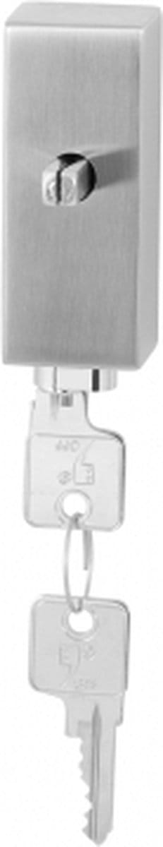 Draaikiepmechanisme - RVS geborsteld - RVS - GPF - GPF9252.09 afsluitbaar