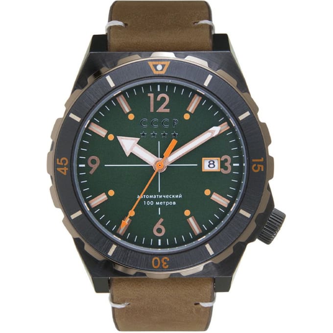 CCCP AURORA CP-7041-04 Horloge Heren 46mm