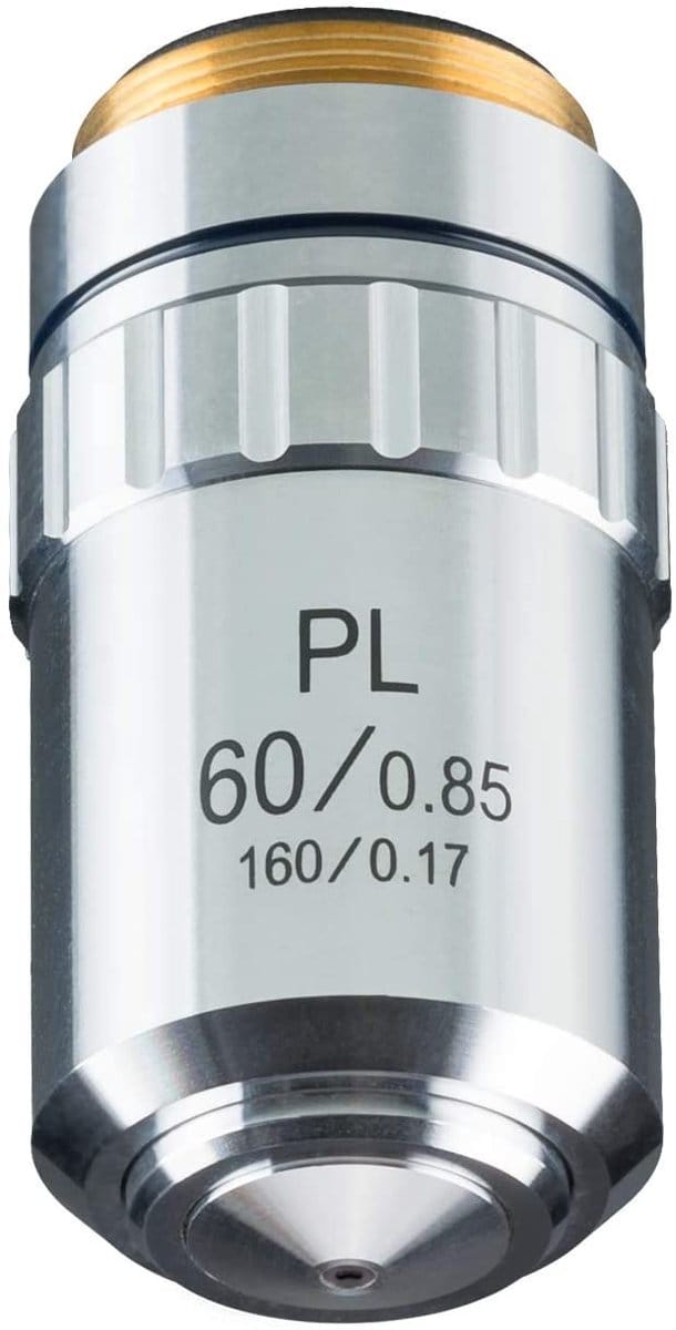 Bresser - 11150 - DIN-PL 60x-objectief, planachromatisch