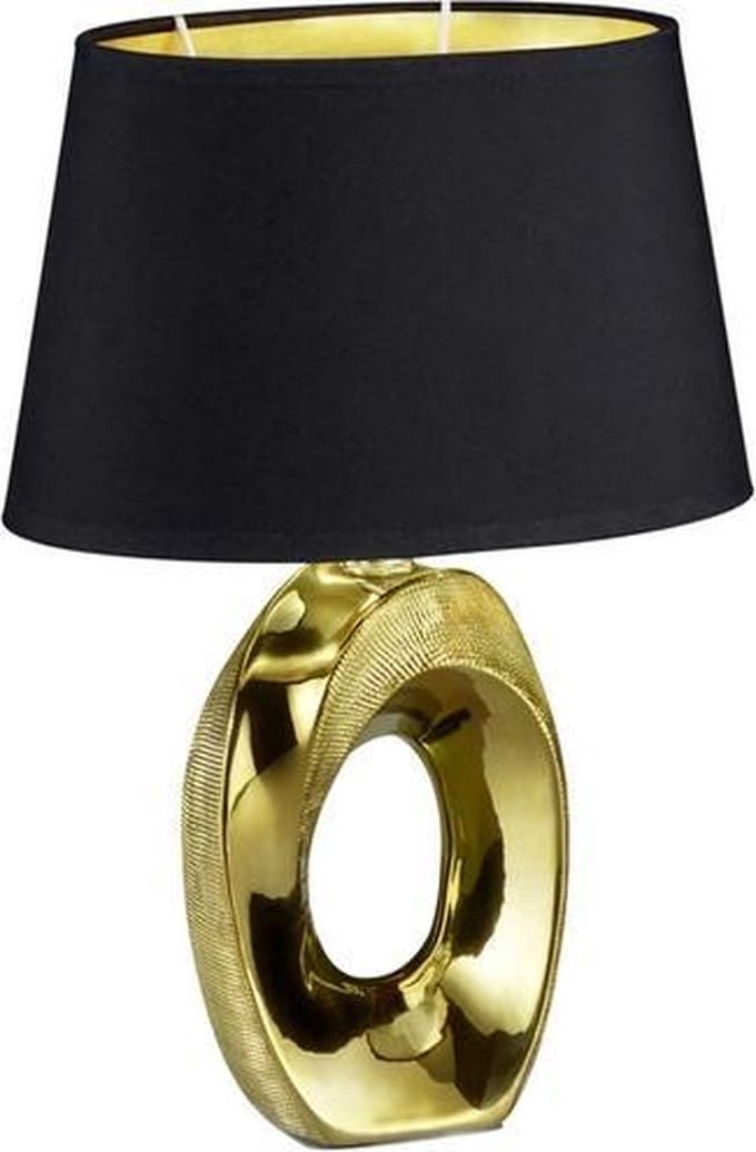 REALITY TABA - Tafellamp - Goud - excl. 1x E14 3,5 W - Snoerschakelaar