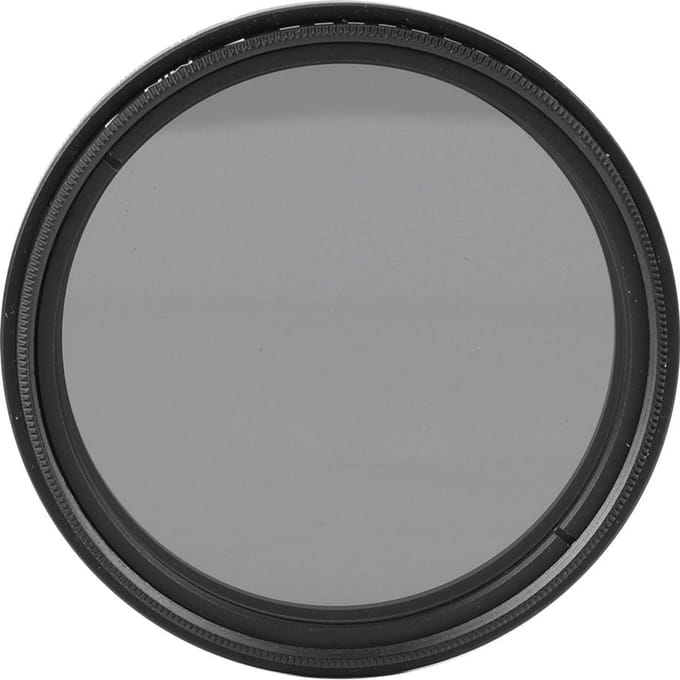 Junestar 52MM Neutraal Dichtheid Lens ND Filter ND2‑ND400 Verstelbaar voor SLR Spiegelloze Camera Lens gray