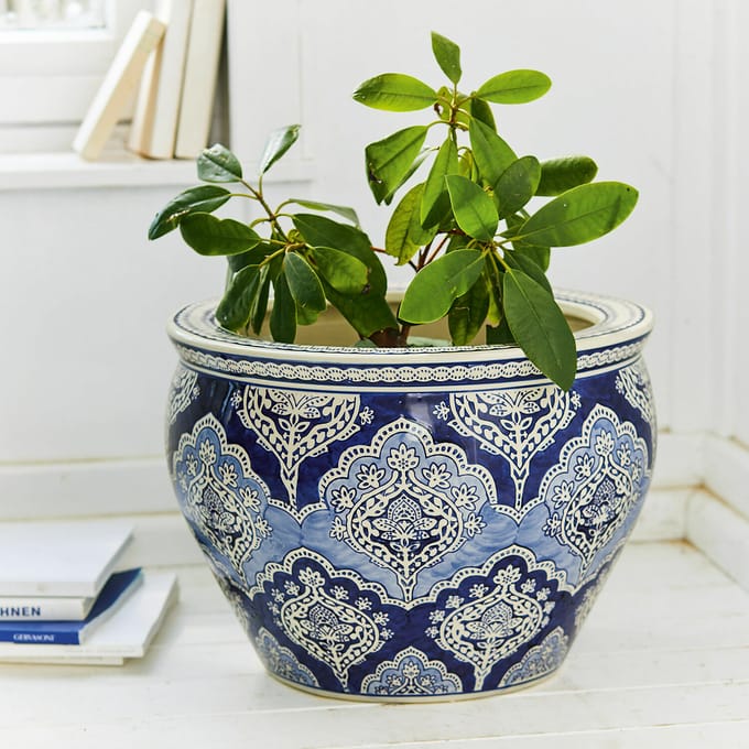 LOBERON Sierpot Aurélie blauw/wit