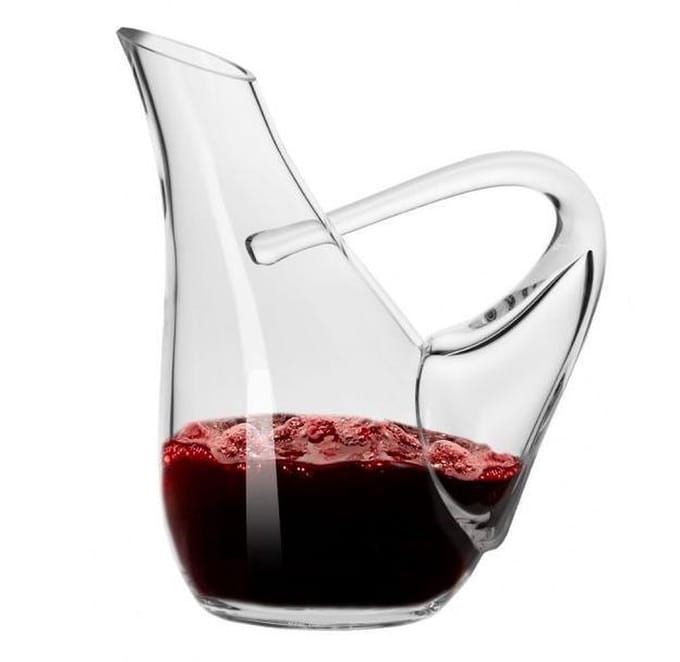 Krosno Premium Karaf Zwaan - kristal - handgeblazen - 1000 ml. -