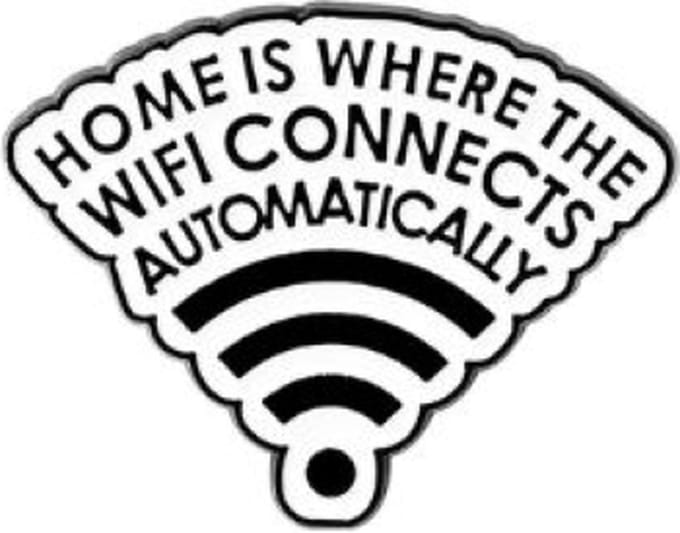 Pin Broche - enamel pin - kledingspeld - Wifi