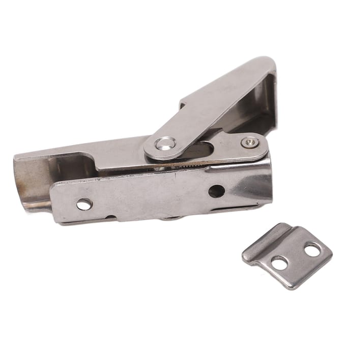 Bootvergrendeling RVS Klemvergrendeling Stevige Vergrendeling Heavy Duty Accessoire voor RV Deur white