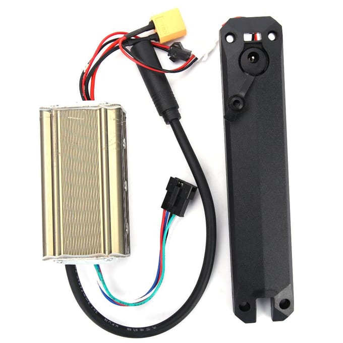 36V Controllerpaneel met Oplaadpoortafdekking voor KUGOO 8 Inch Elektrische Scooter Accessoire black