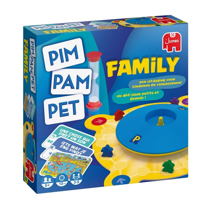 Jumbo 19779 Pim Pam Pet Family Bordspellen